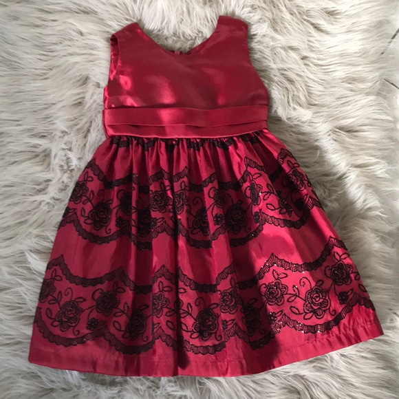 Jayne Copeland Other - LJayne Copeland Little Girls' Flock Taffeta Dress l 2T